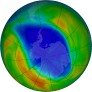 Antarctic Ozone 2016-09-11